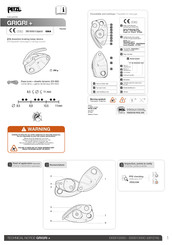 Petzl GRIGRI+ Manual Del Usuario