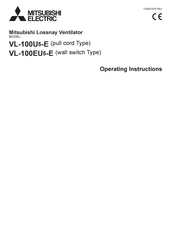 Mitsubishi Electric VL-100U5-E Instrucciones De Operación