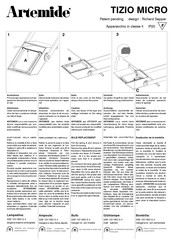 Artemide TIZIO MICRO Guia De Inicio Rapido