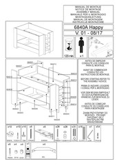 IDEIA HOME DESIGN 6840A Happy Manual De Montaje