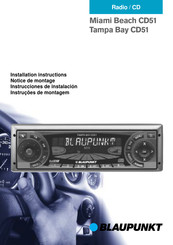 Blaupunkt Miami Beach CD51 Instrucciones De Instalación