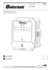 Balcrank 3110-033 TM Manual De Instrucciones