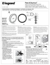 Legrand Pass & Seymour Manual De Instrucciones