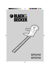 Black and Decker GTC410 Manual De Instrucciones