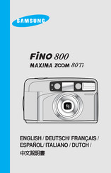 Samsung MAXIMA ZOOM 80Ti Manual De Instrucciones