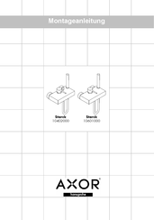 Axor Starck 10601000 Instrucciones De Montaje