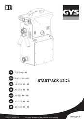 GYS STARTPACK 12.24 Manual De Instrucciones