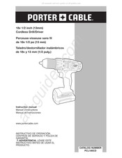 Porter Cable PCL180CD Manual De Instrucciones