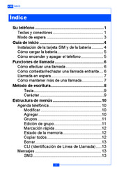 NEC e122 Manual De Instrucciones