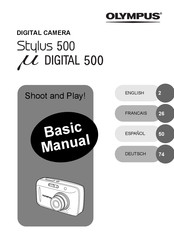Olympus u DIGITAL 500 Manual Básico