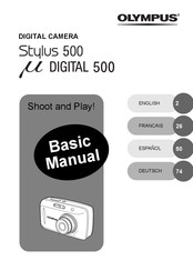 Olympus Stylus 500 m DIGITAL 500 Manual Básico