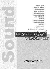 Creative BLASTER LIVE! PLAYER 5.1 Guía Del Producto