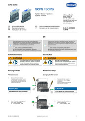 schmalz SCPS Instrucciones De Mantenimiento
