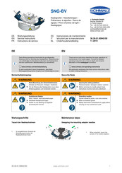 schmalz SNG-BV Instrucciones De Mantenimiento