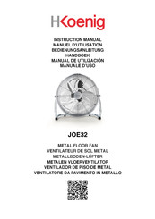 Hkoenig JOE32 Manual De Utilización