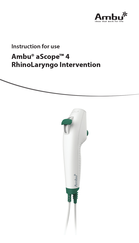 Ambu aScope 4 RhinoLaryngo Intervention Instrucciones De Uso