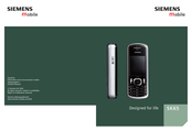 Siemens Mobile SK65 Manual De Instrucciones