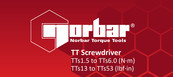 norbar Tts 6.0 Manual Del Usuario