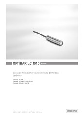 Krohne OPTIBAR LC 1010 Manual De Instrucciones