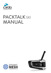 Cardo PACKTALK SKI Manual