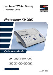 Tintometer Lovibond XD 7000 Manual De Instrucciones