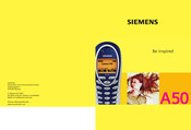 Siemens A50 Manual De Instrucciones