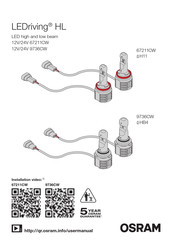 Osram LEDriving HL Manual De Instrucciones