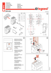 Legrand DPX 630 Manual De Instrucciones