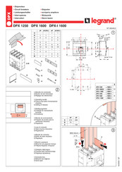 Legrand DPX 1250 Manual De Instrucciones