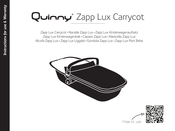 Quinny Zapp Lux Manual Del Usuario