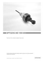 KROHNE OPTISENS IND 1000 Manual De Instrucciones