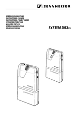 Sennheiser EK 2013 PLL Modo De Empleo