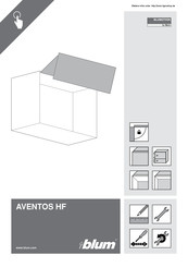 blum AVENTOS HF Manual Del Usuario