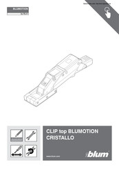 blum BLUMOTION CRISTALLO Manual Del Usuario