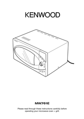 Kenwood MW761E Manual Del Usuario