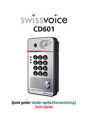 Swissvoice CD601 Guía Rápida