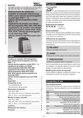 Krom Schroder VAS 2 Instrucciones De Utilizacion