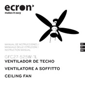 Ecron GFC27-525W-1L Manual De Instrucciones