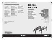 BTI BH 2-28 F Manual Original