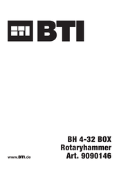 BTI BH 4-32 BOX Manual Del Usuario