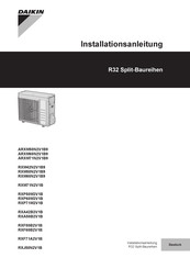 Daikin RXP71M2V1B Instrucciones De Montaje