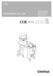 Nilfisk T75 Manual De Instrucciones