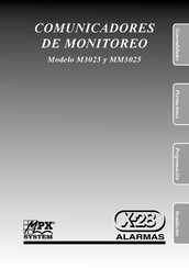 X-28 ALARMAS M3025 Manual De Instrucciones