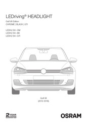 Osram LEDHL104-CM Manual De Instrucciones