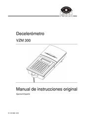 MAHA VZM 300 Manual De Instrucciones Original