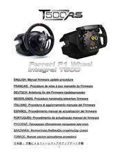 Thrustmaster Ferrari F1 Wheel Integral T500 Manual De Instrucciones