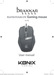 Konix DRAKKAR RUNEMASTER Manual Del Usuario