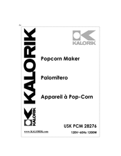 Kalorik USK PCM 28276 Manual De Instrucciones