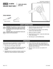 Uline H-8094 Guia Del Usuario