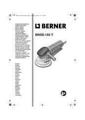 Berner BROS-150 T Manual Original